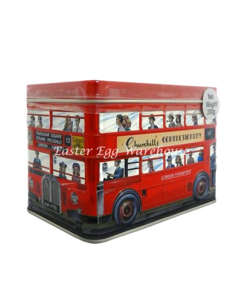 Churchill's Bus Money Box with Toffees 200g