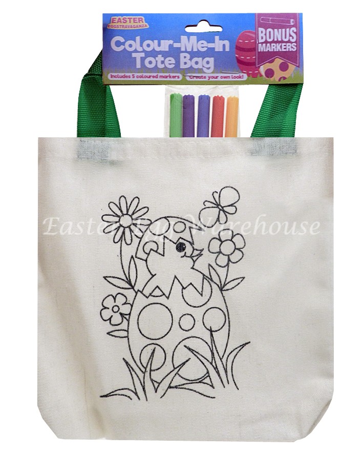 Colour in tote bag sale
