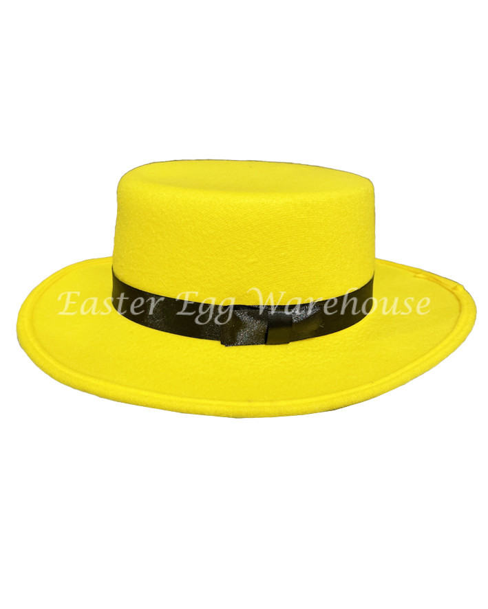 Yellow wide brim hat new arrivals